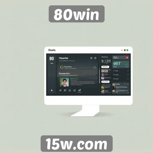 Análise da interface do usuário no site 80win